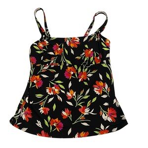 Lands’ End Floral Tankini Top. Like New - Size 12